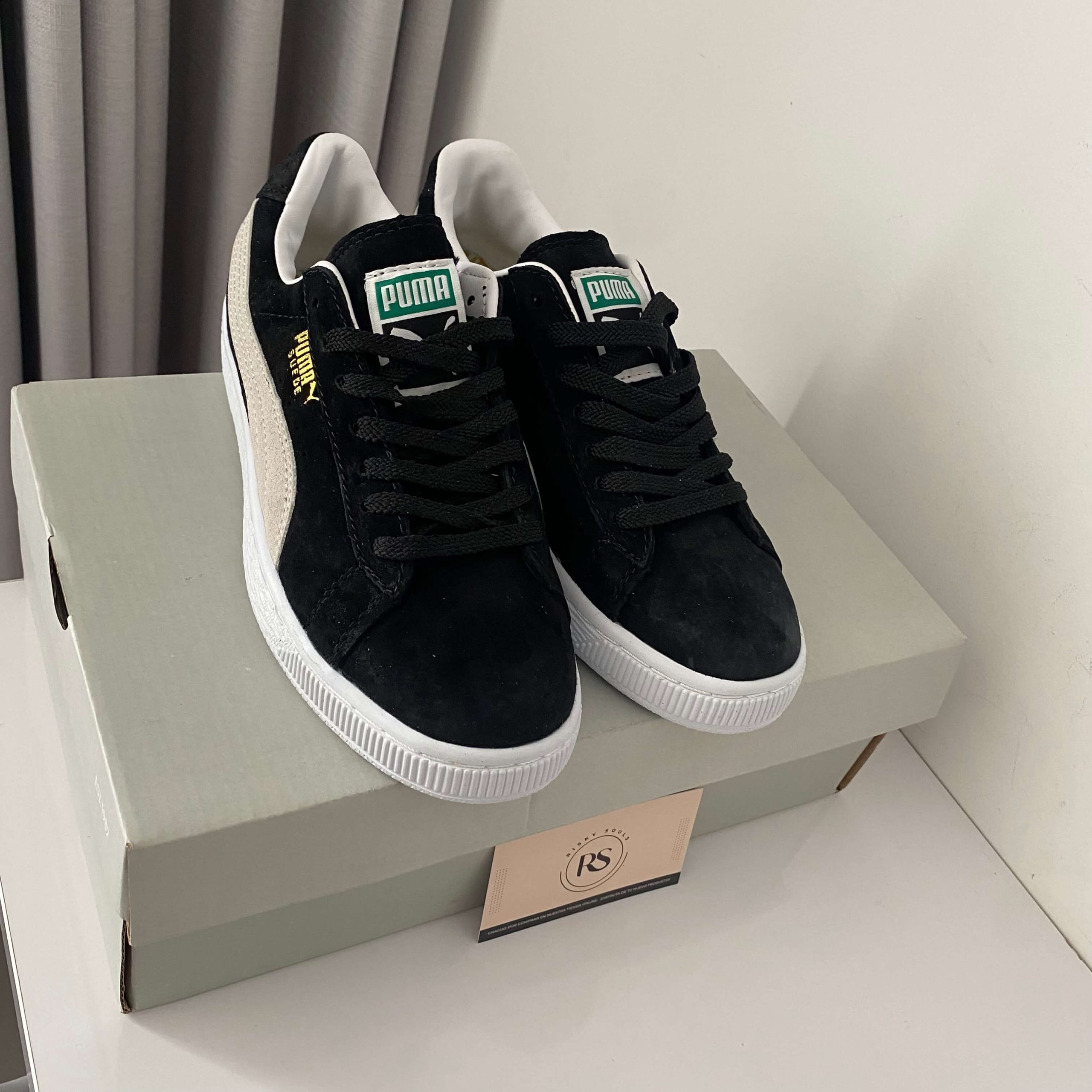 Puma Suede Classic Negro3